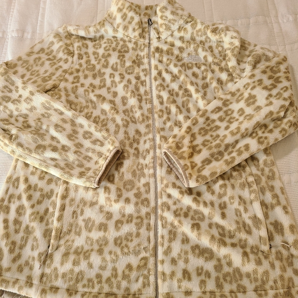 The North Face Osito Leopard Fleece Jacket 2XL